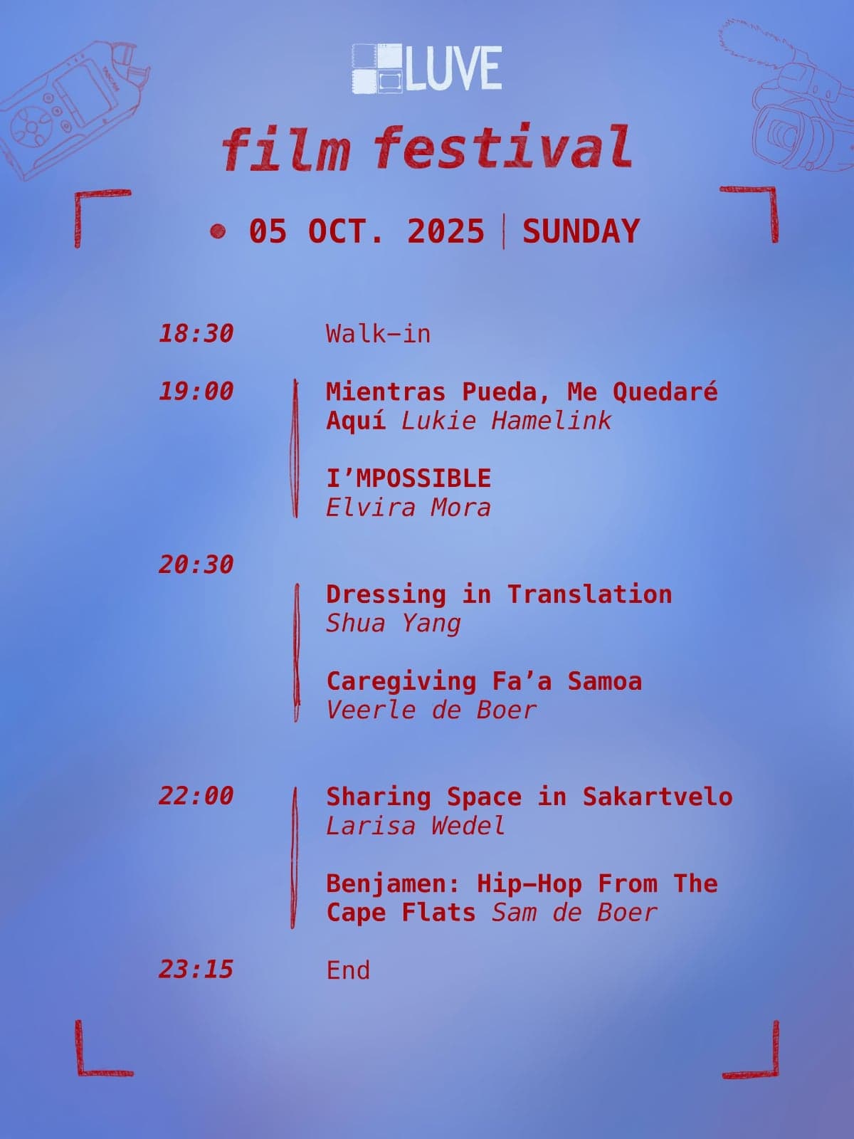 LUVE 2025 Poster dag 1